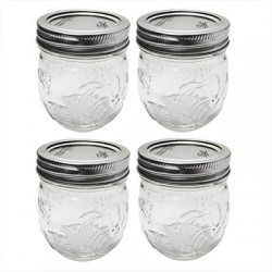 FRASCOS PARA ENVASE BALL DESING SERIES RM 8oz (236 ml) JAM JAR - Envío Gratuito