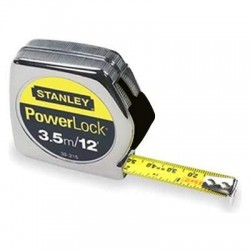 CINTA METRICA POWERLOCK 3.5m STANLEY - Envío Gratuito