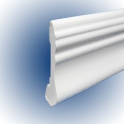 MOLDURA PLAST CS COL CHAIR RAIL WHITE GOSSEN. - Envío Gratuito